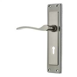 M7B20 - 3 Lever Lockset Lady Star  8" -M7B20_OLA_T